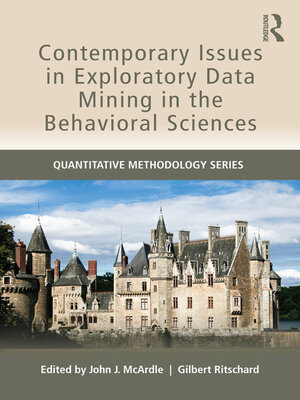 cover image of Contemporary Issues in Exploratory Data Mining in the Behavioral Sciences